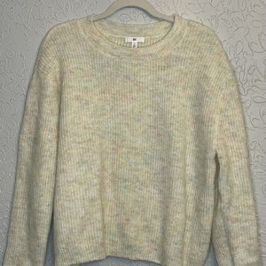 BP rainbow marled sweater, size M